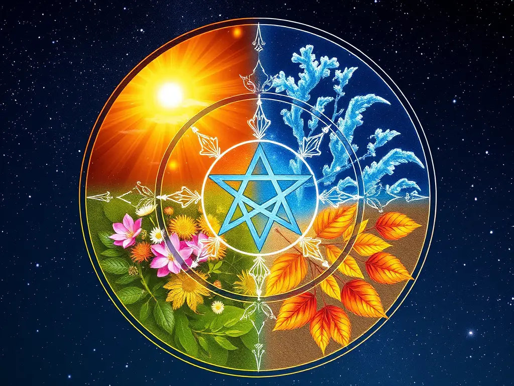 Uncover the Seasonal Magic: A Witch's Journey Through the Changing Year