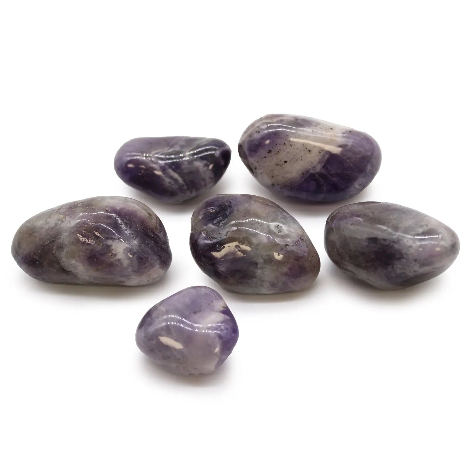 Unlock the Power of Amethyst: Captivating Tumbled Stones for Your Tranquil Oasis