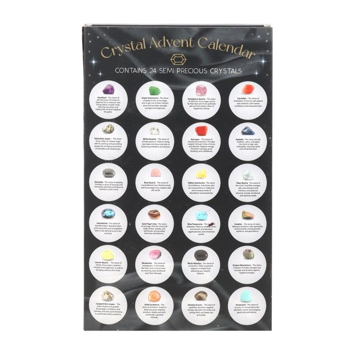 24-Day Crystal Advent Calendar From Witch, Please!