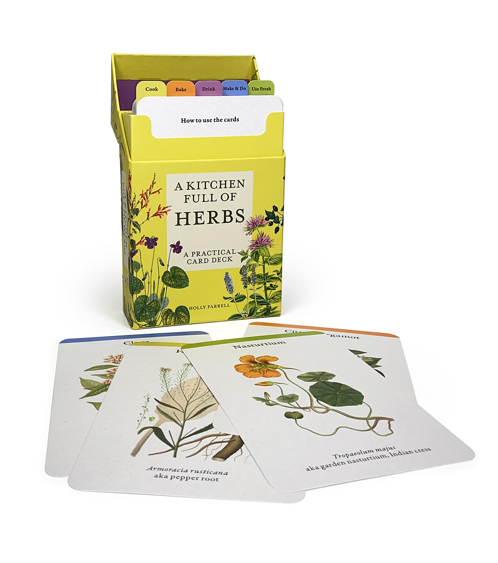 A Kitchen Full of Herbs : A Practical Card Deck - Sold by Witch, Please!