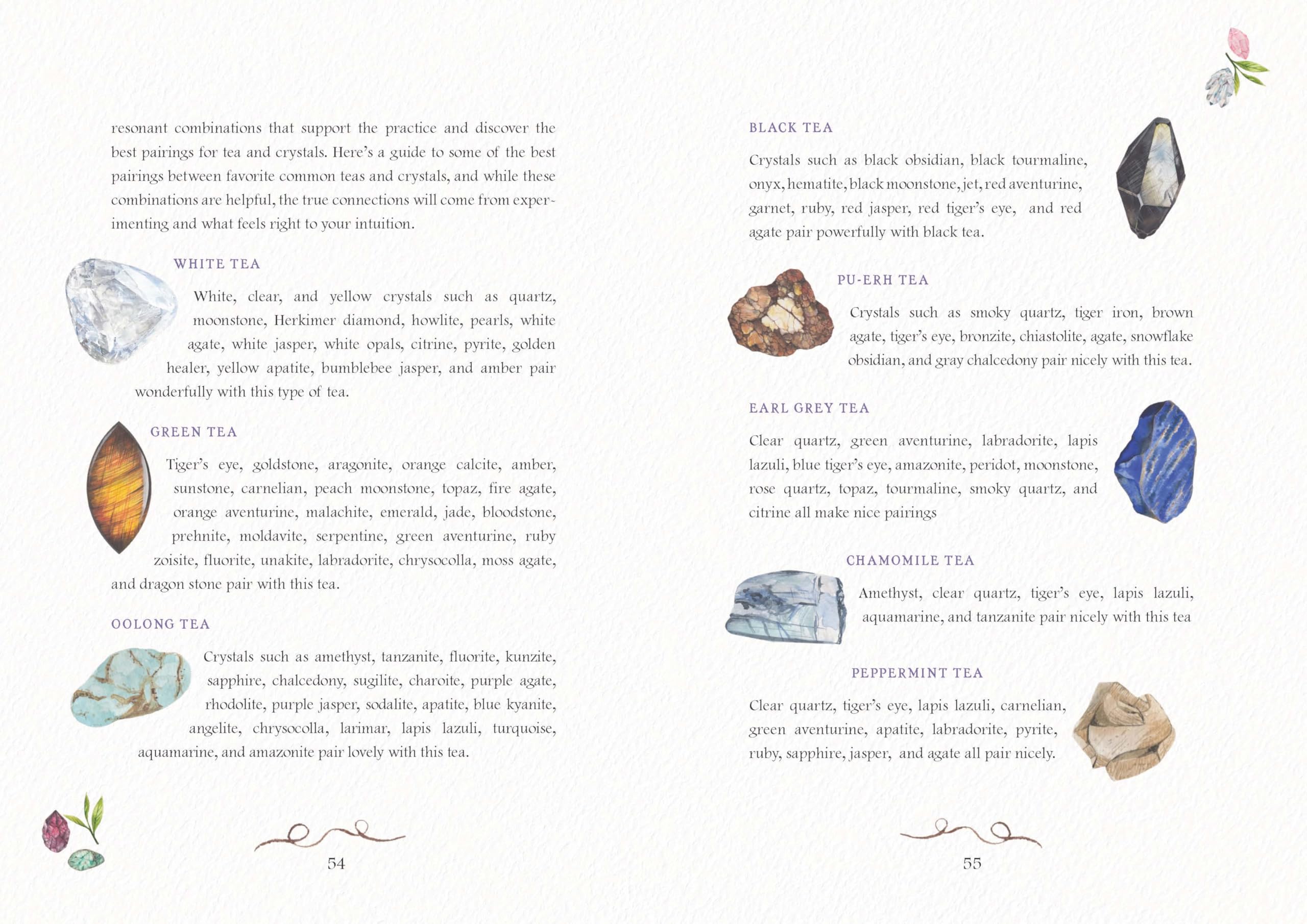 A Tea Witch's Crystal Brews : Empowering the Magick of Tea with Crystal Grids - Sold by Witch, Please!