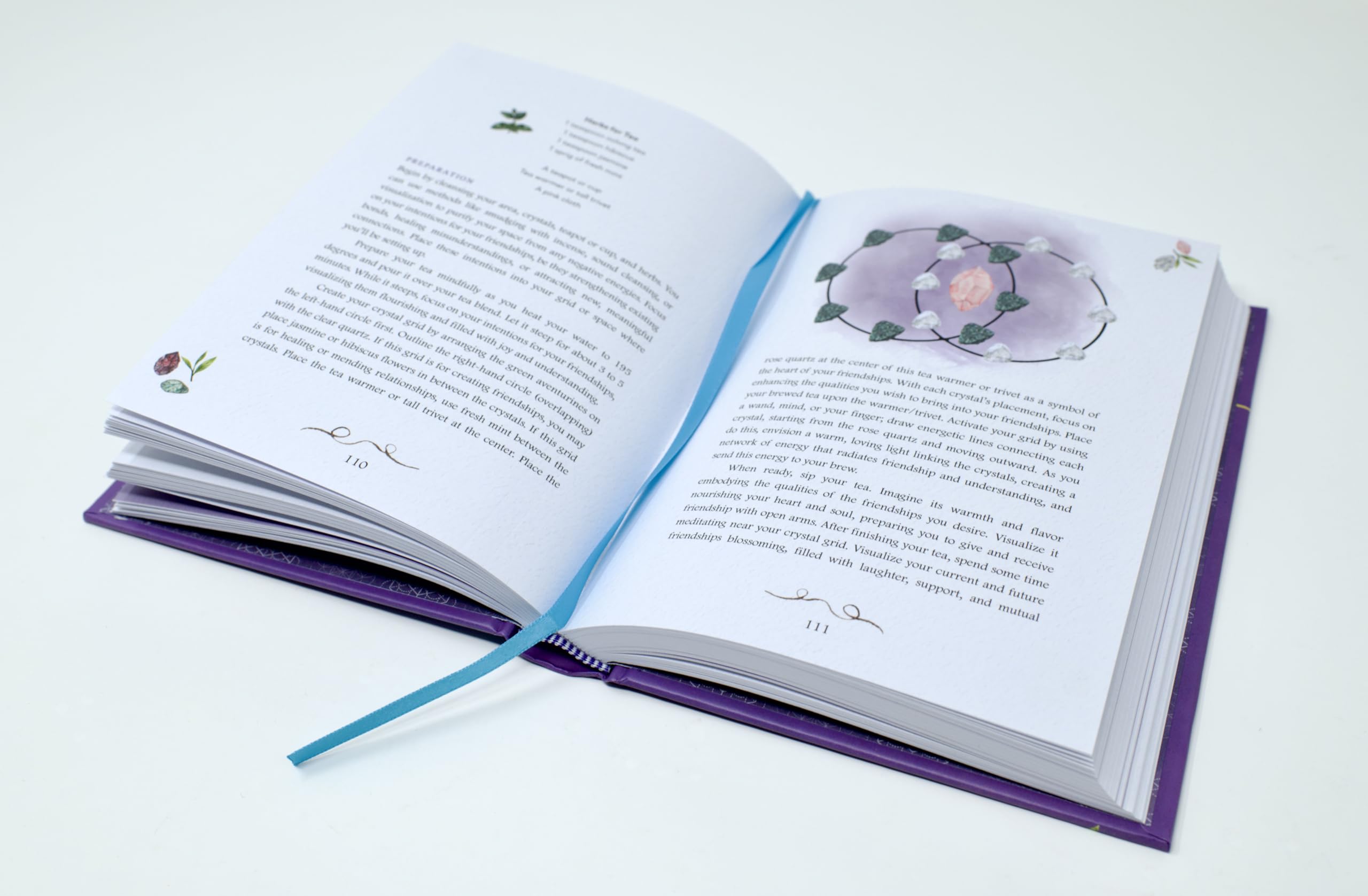 A Tea Witch's Crystal Brews : Empowering the Magick of Tea with Crystal Grids - Sold by Witch, Please!