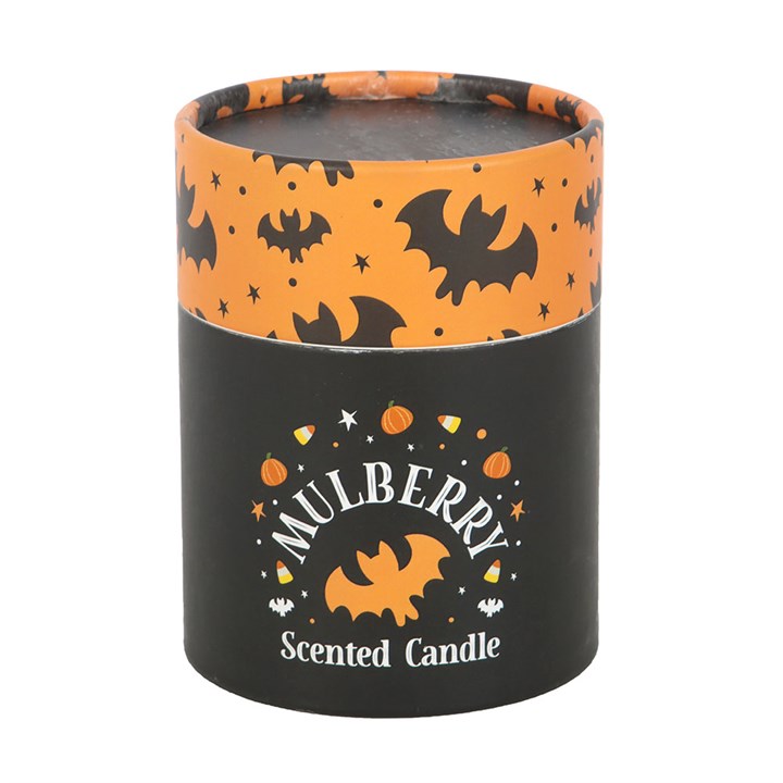 Bat Print Mulberry Candle - Candle