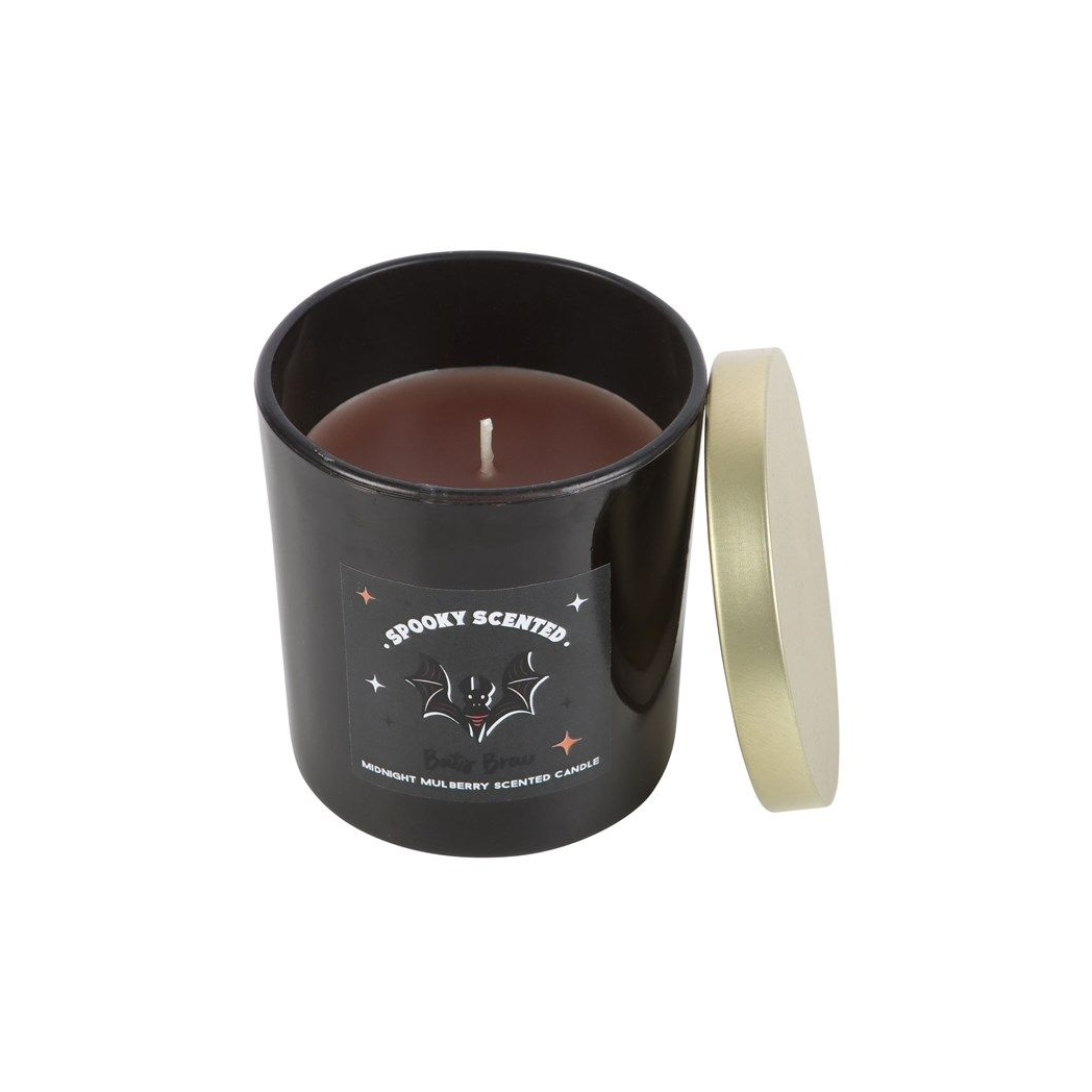 Bats Brew Midnight Mulberry Candle From Witch, Please!