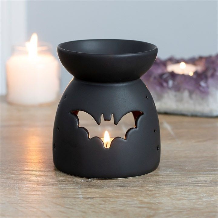Black Bat Cut Out Oil Burner - Oil Burner