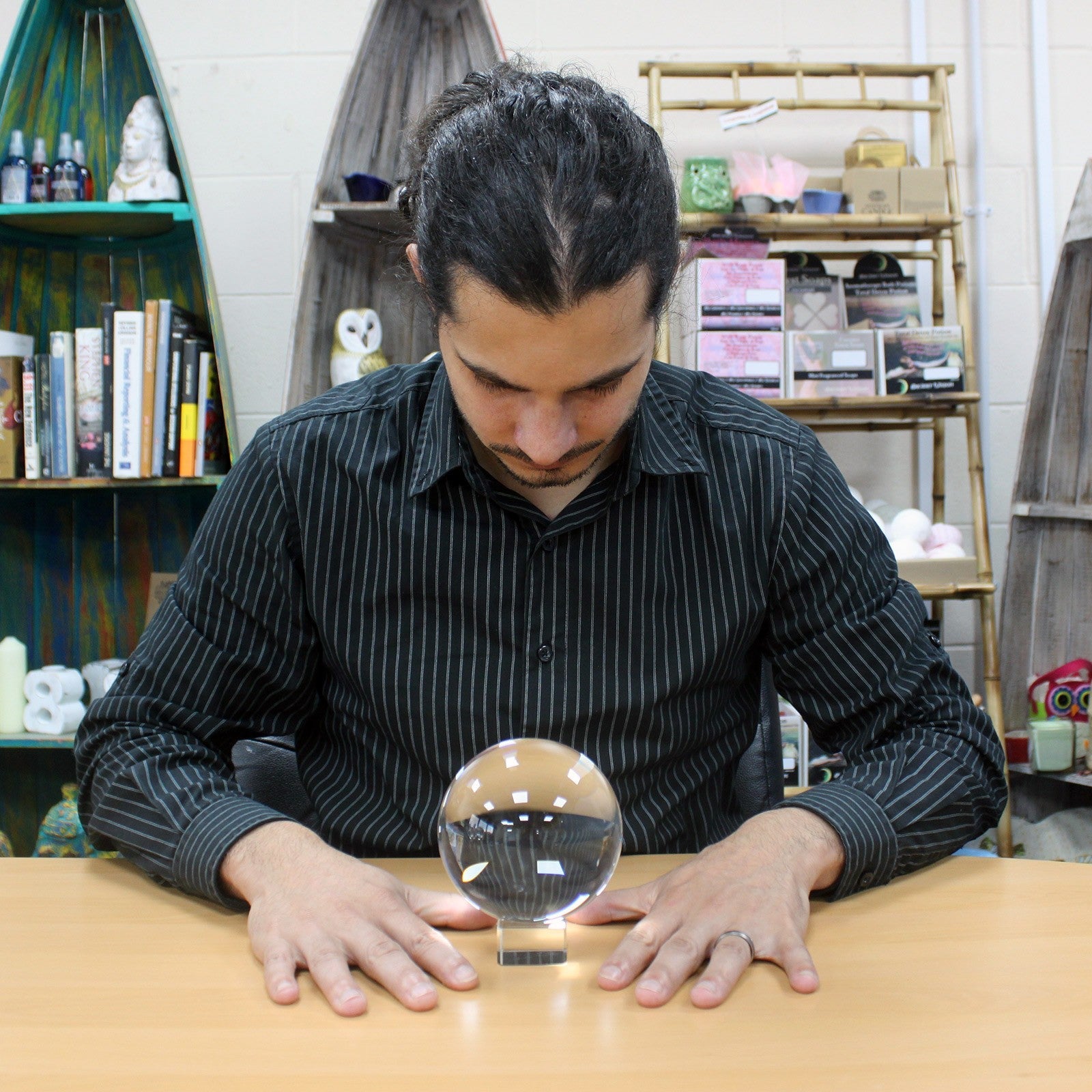 Crystal Ball on Stand 130mm From Witch, Please!