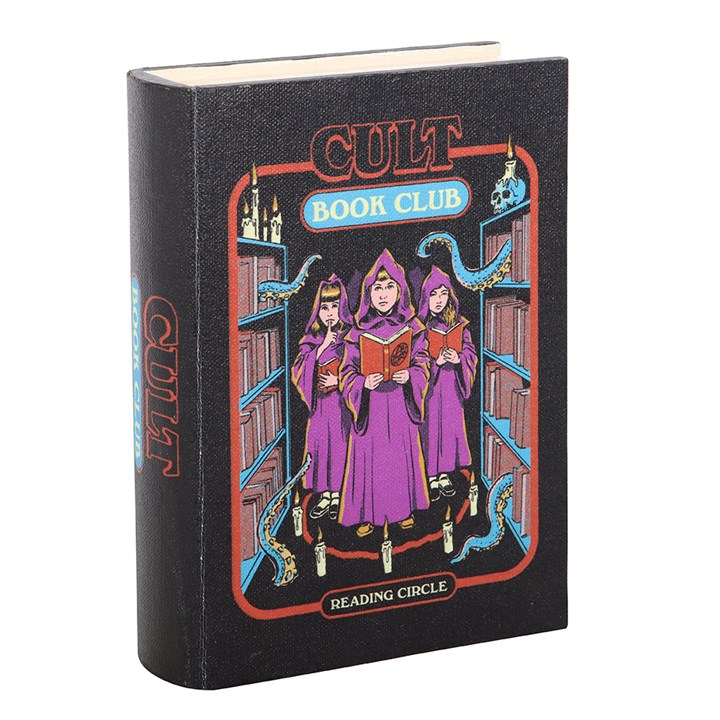 Cult Book Club Shaped Storage Box by Steven Rhodes