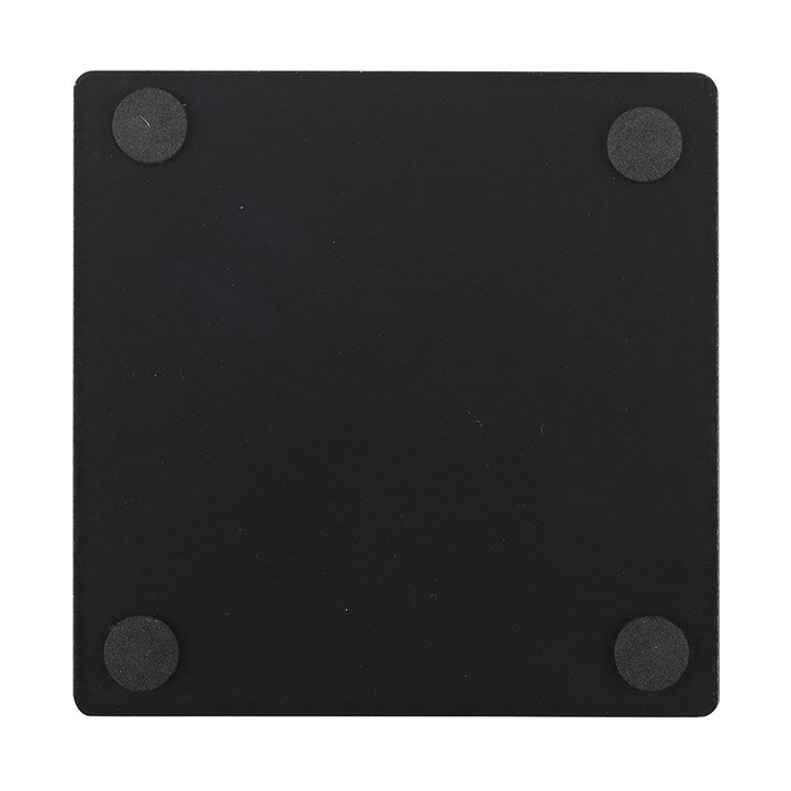 Demon Cat Coaster by Steven Rhodes