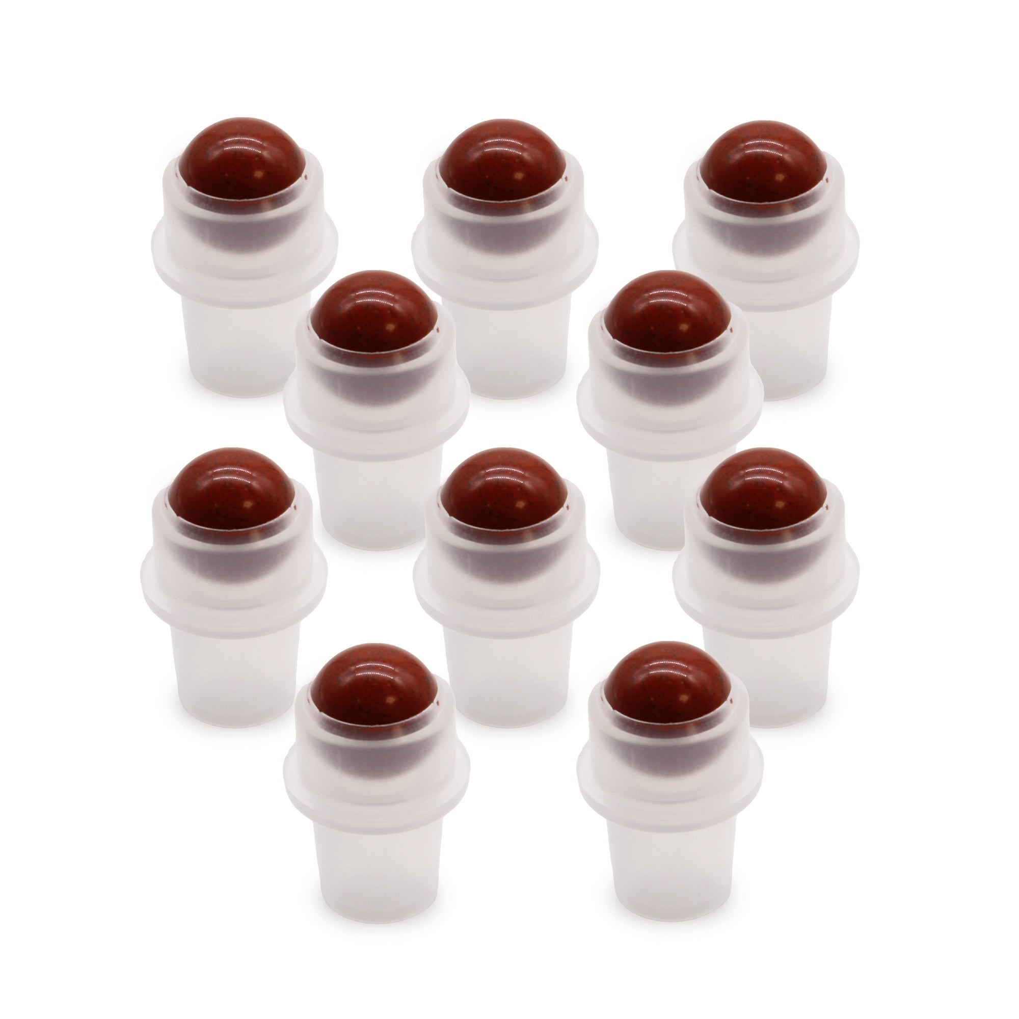 Gemstone Roller Tip for 5ml Bottle - Red Jasper From Witch, Please!