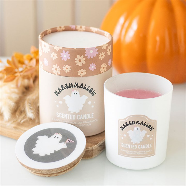 Ghost Toasted Marshmallow Candle - Candle