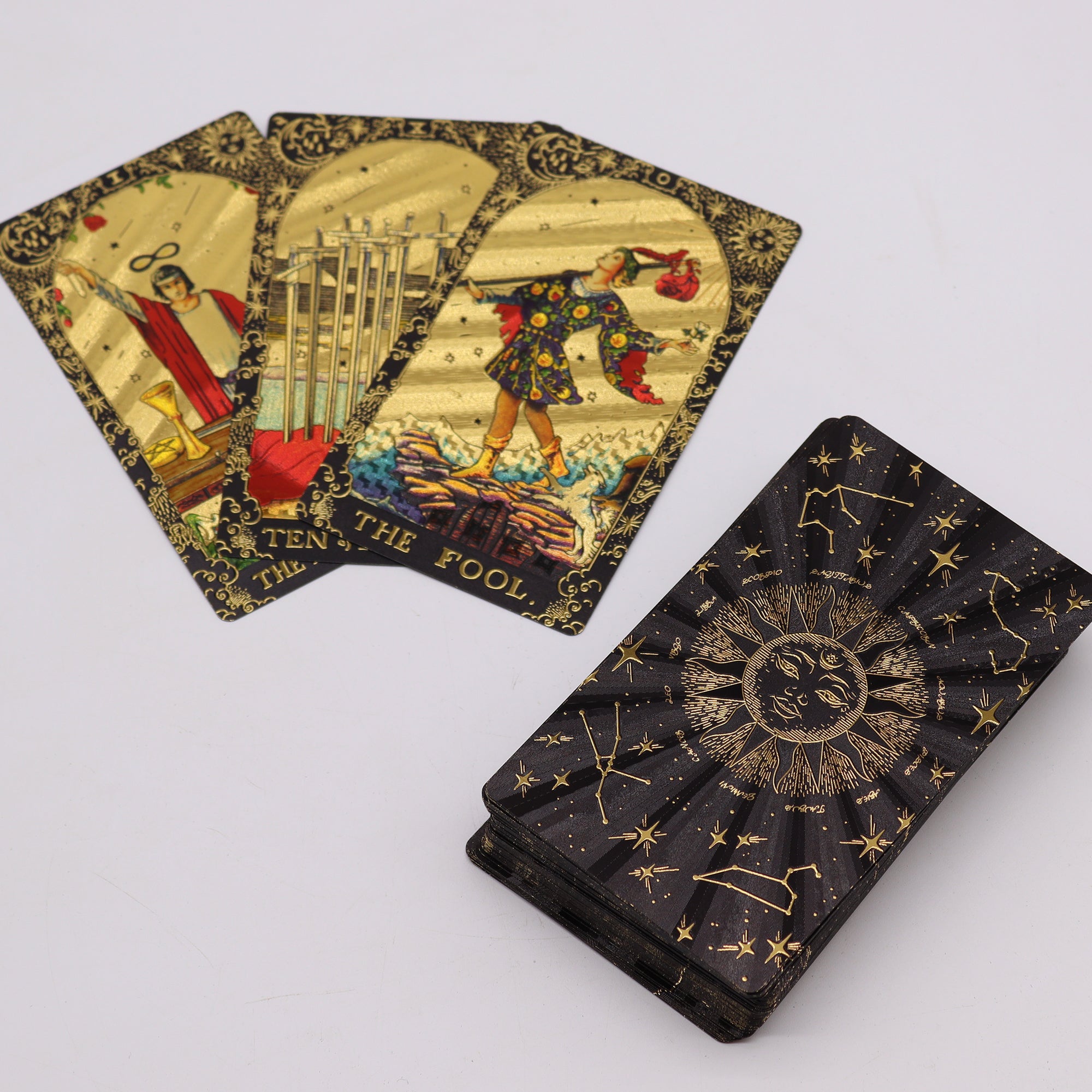Gold Foil Tarot - Let the Magic Begin - Gift Box From Witch, Please!