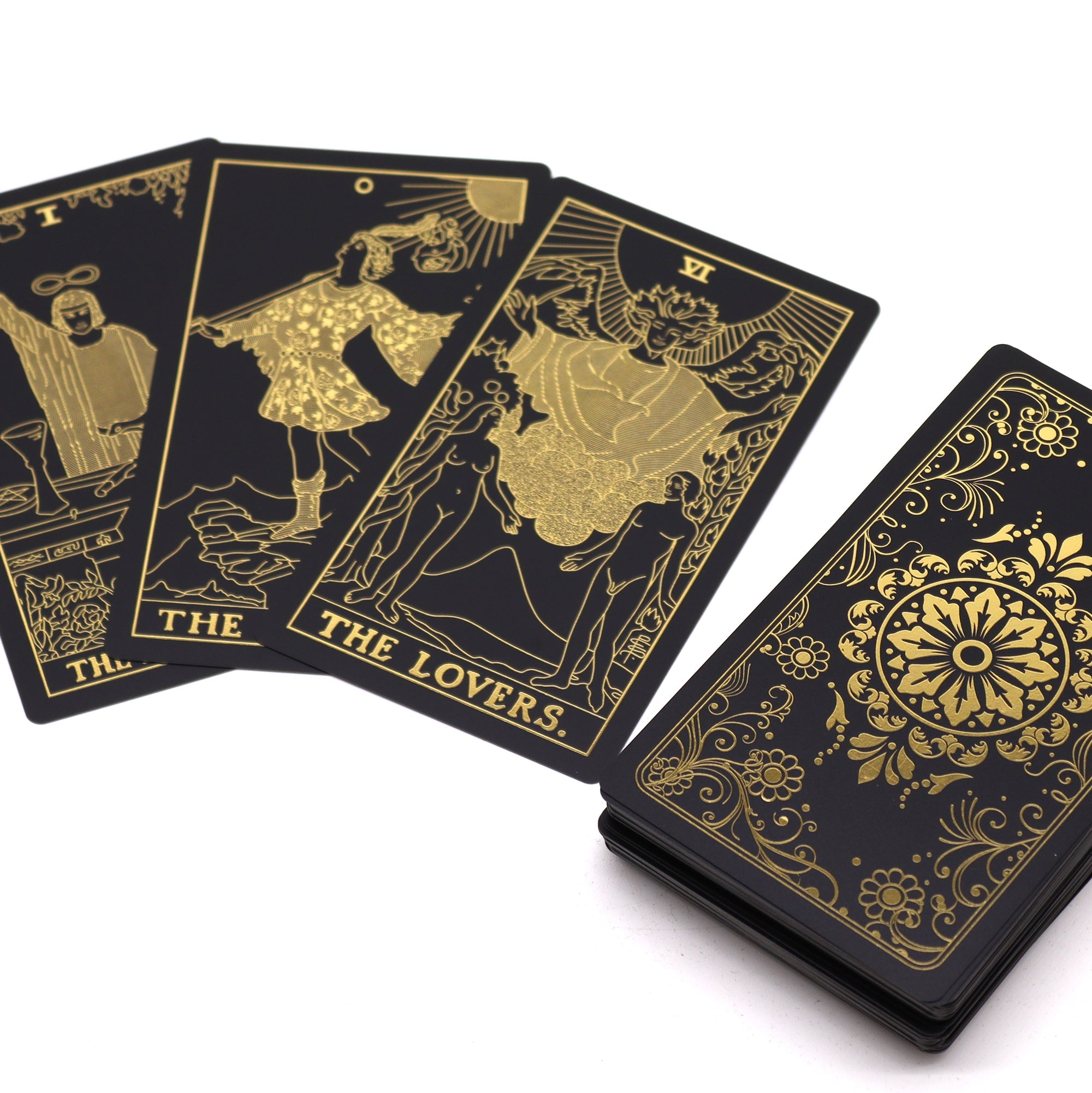 Gold Foil Tarot Set with Book - Gift Box From Witch, Please!