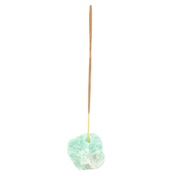Green Fluorite Crystal Incense Stick Holder From Witch, Please!