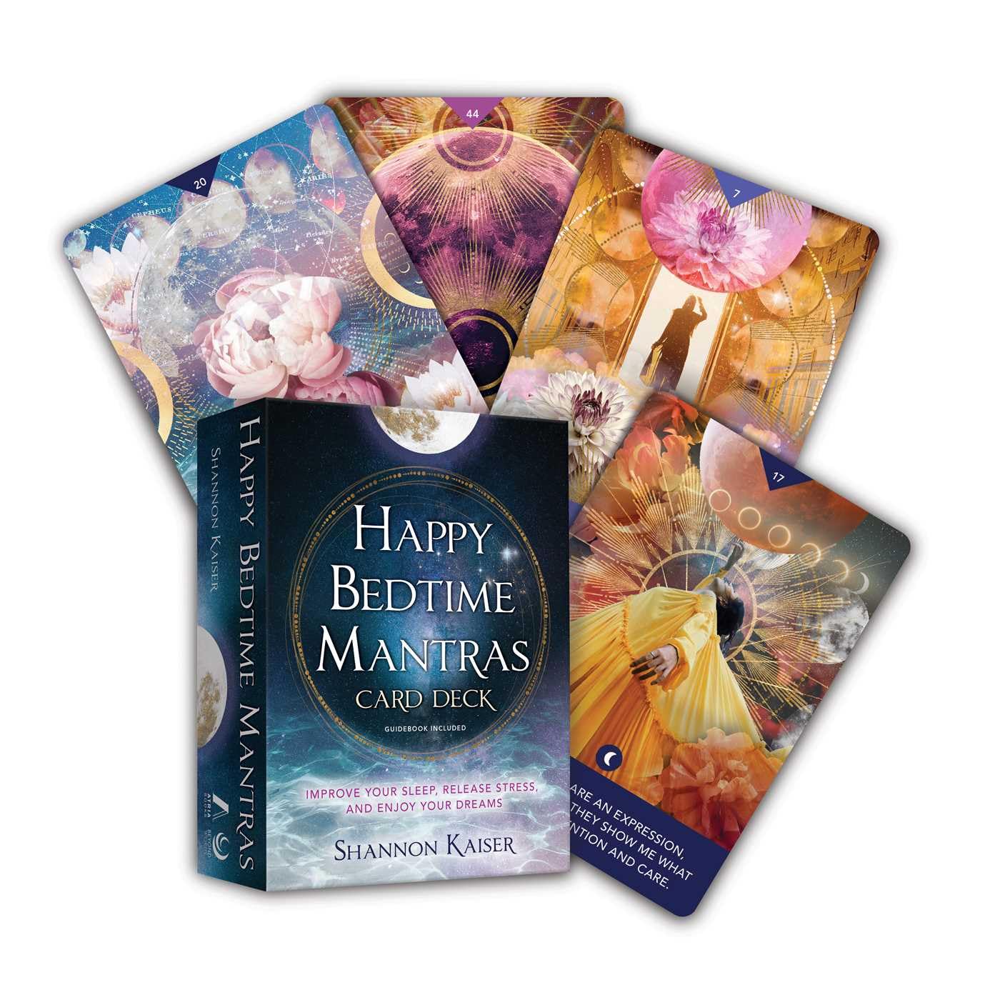 Happy Bedtime Mantras Card Deck : Improve Your Sleep, Release Stress, and Enjoy Your Dreams Volume 2 - Sold by Witch, Please!