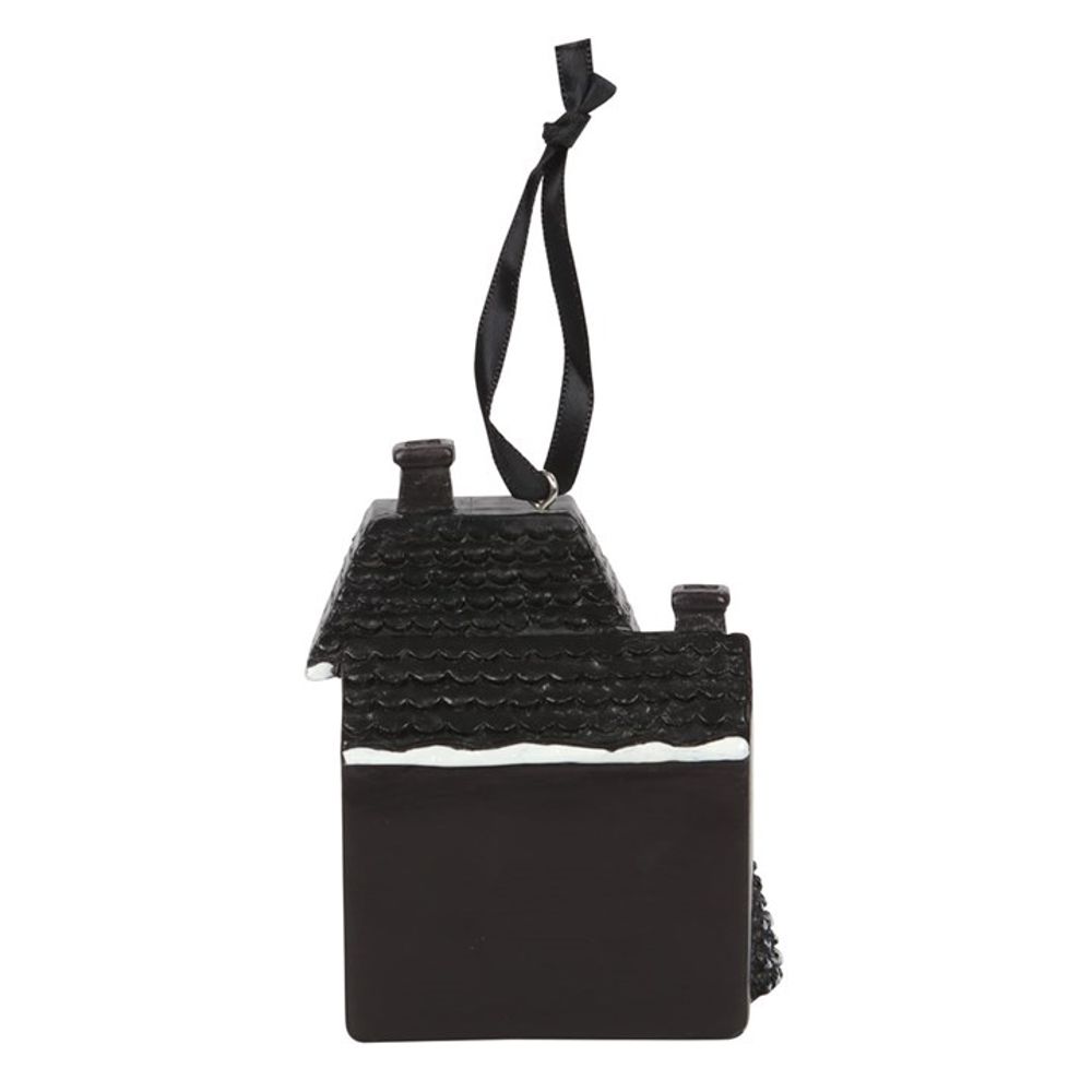 Haunted Holiday House Resin Christmas Decoration From Witch, Please!