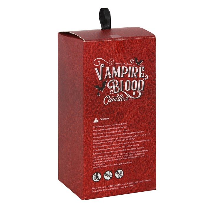 Large Vampire Blood Pillar Candle From Witch, Please!