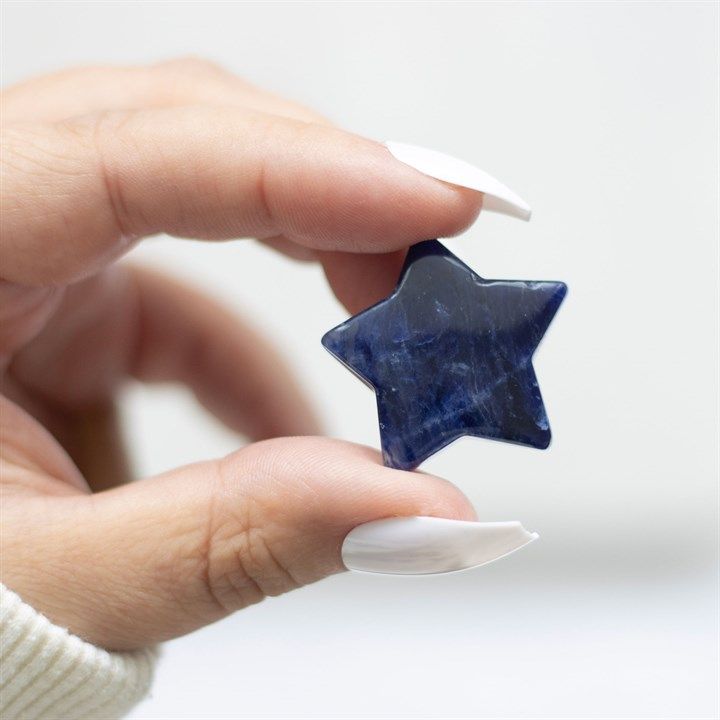 Lucky Stars Lucky Sodalite Crystal Star in a Bag From Witch, Please!