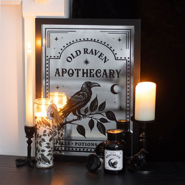 Mystic Raven Deadly Nightshade Tube Candle - Candle