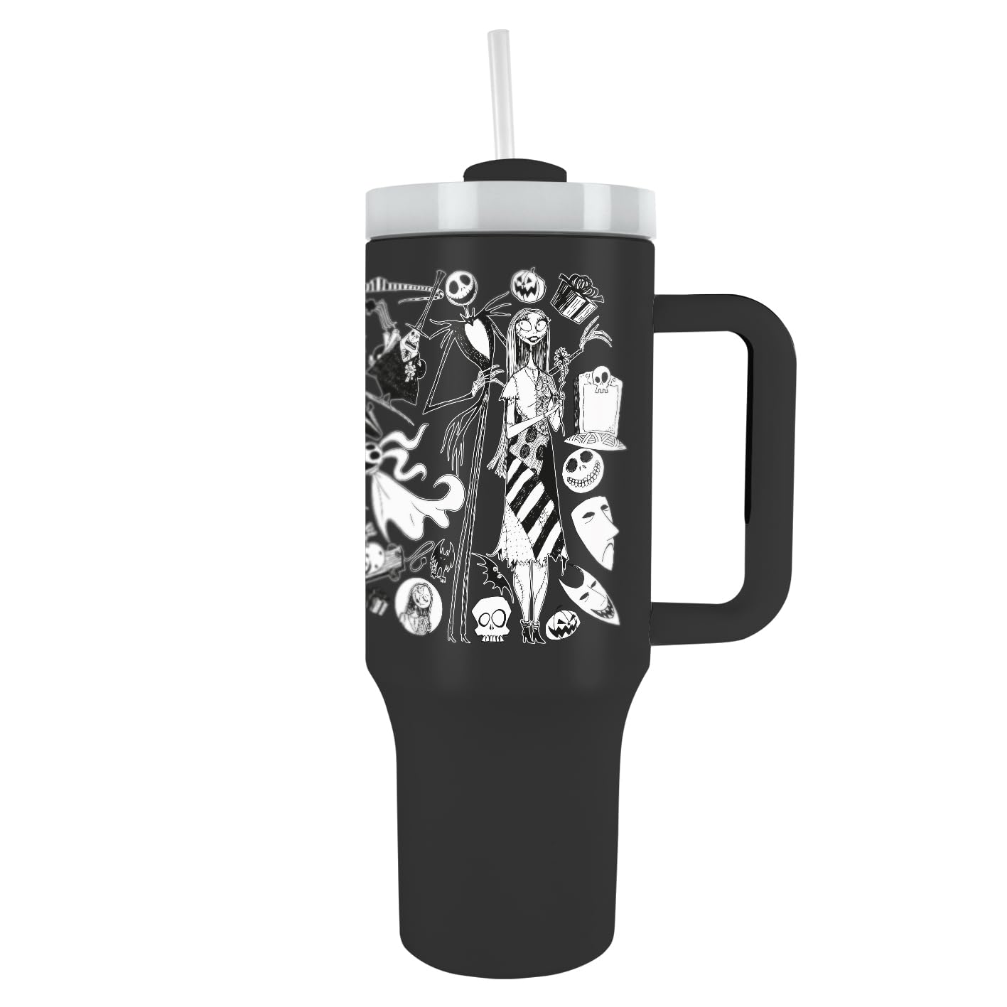 Nightmare Before Christmas 40oz Tumbler – Drink with Jack Skellington