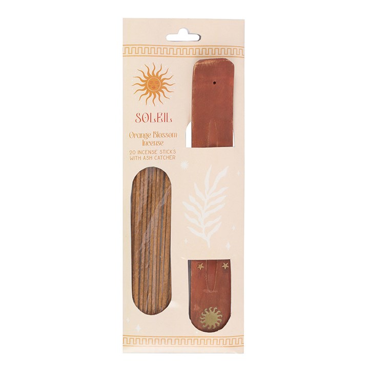 Soleil Orange Blossom Incense Stick Gift Set at Witch, Please!.