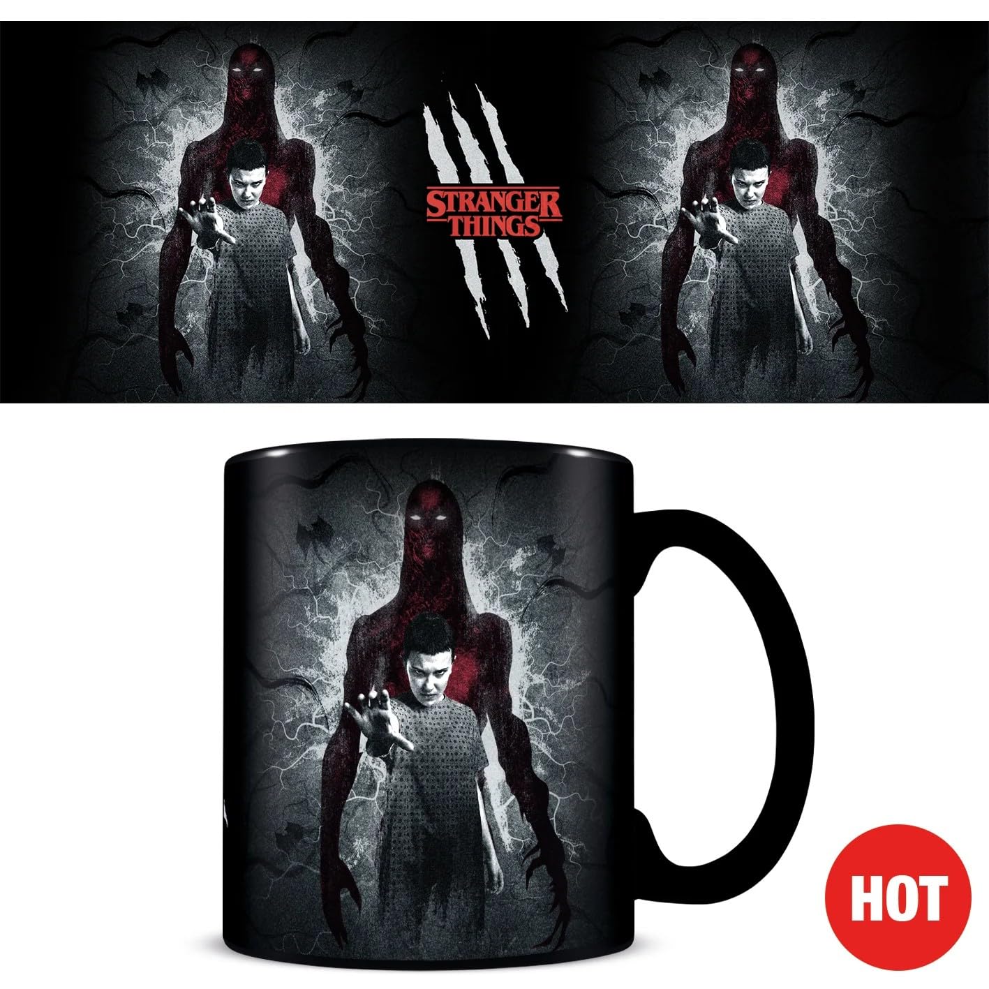 Stranger Things 4 (Vecna) 11oz/315ml Heat Change Mug