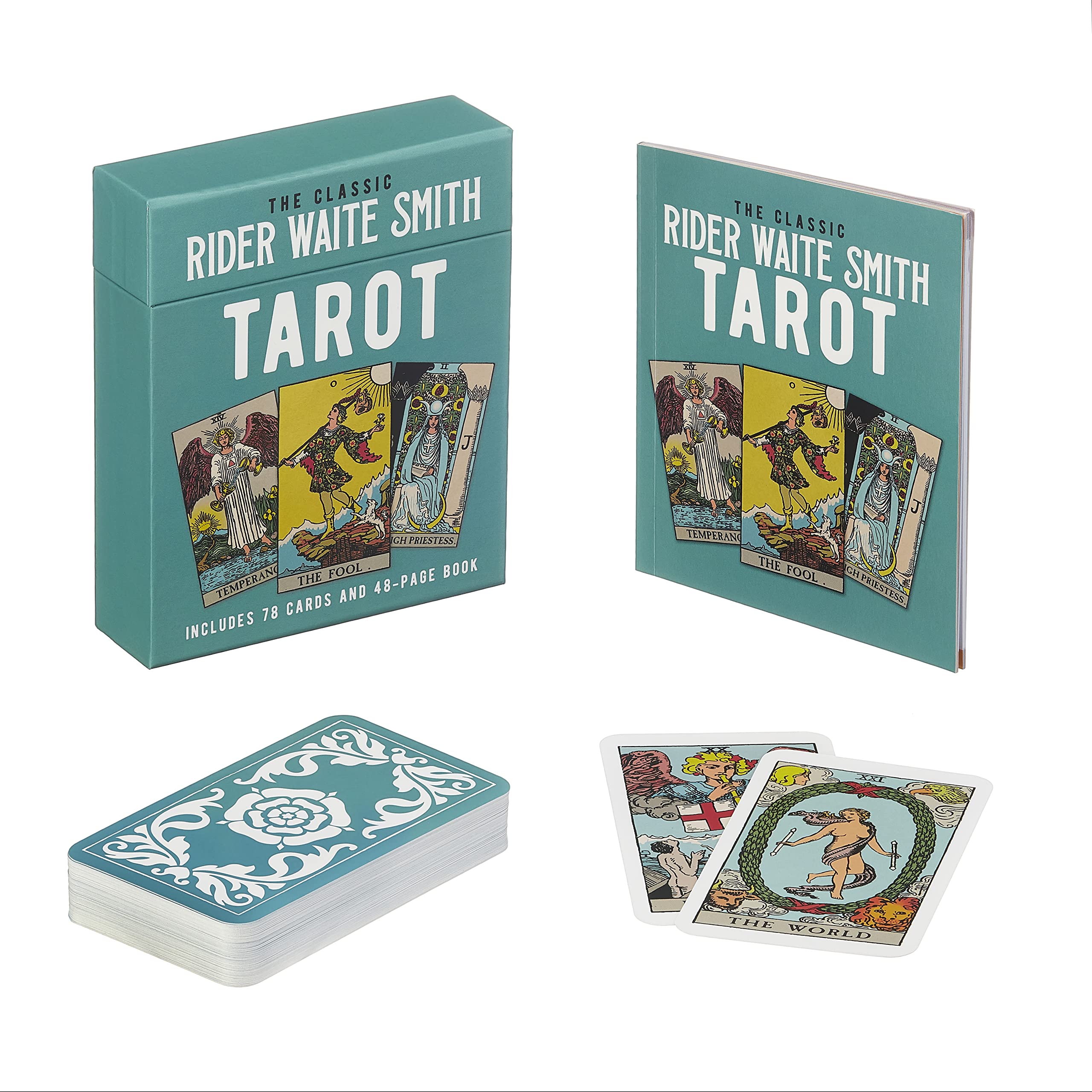 The Classic Rider Waite Smith Tarot : Includes 78 Cards and 48-Page Book - Sold by Witch, Please!