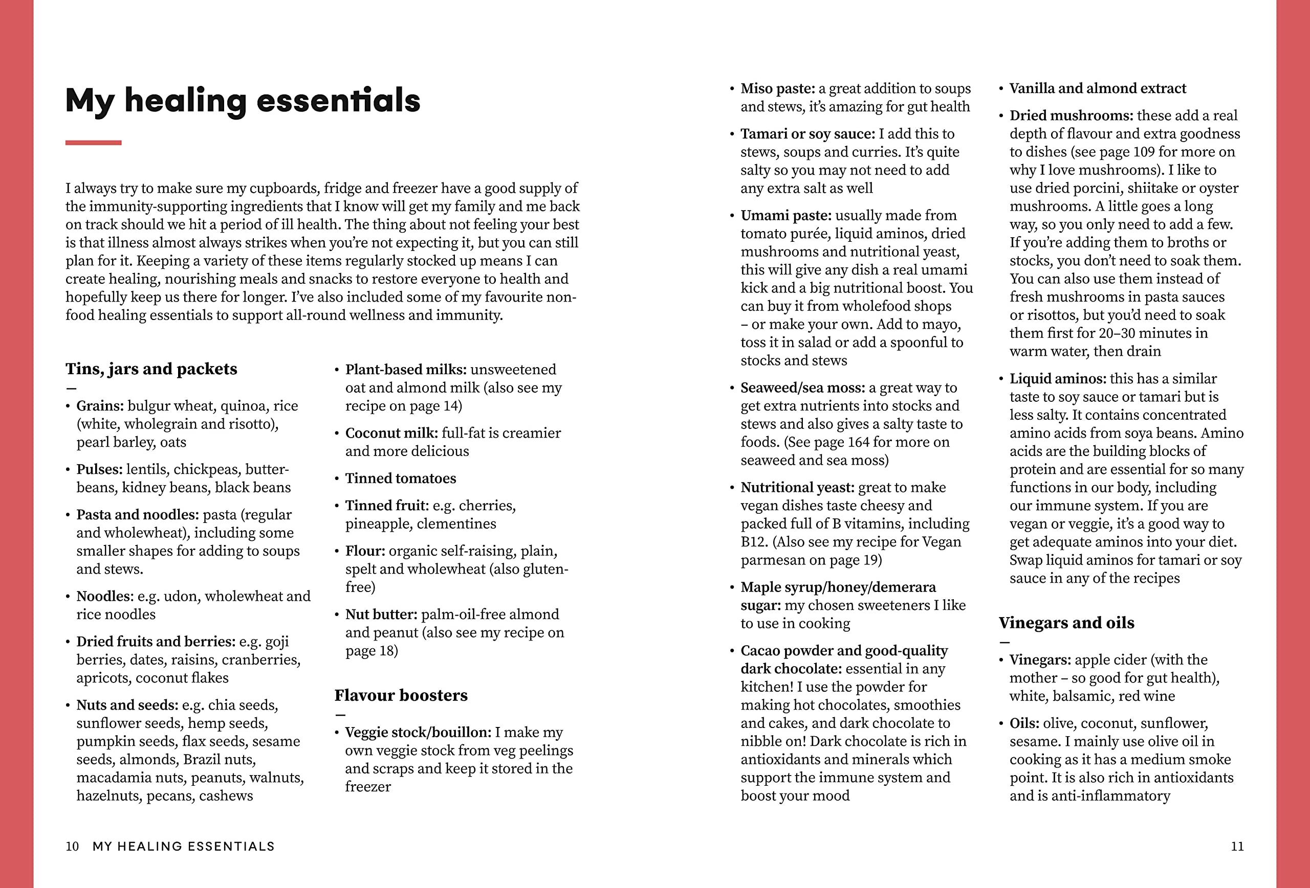 The Healing Cookbook : Nourishing plant-based recipes to help you feel better and stay well - Sold by Witch, Please!