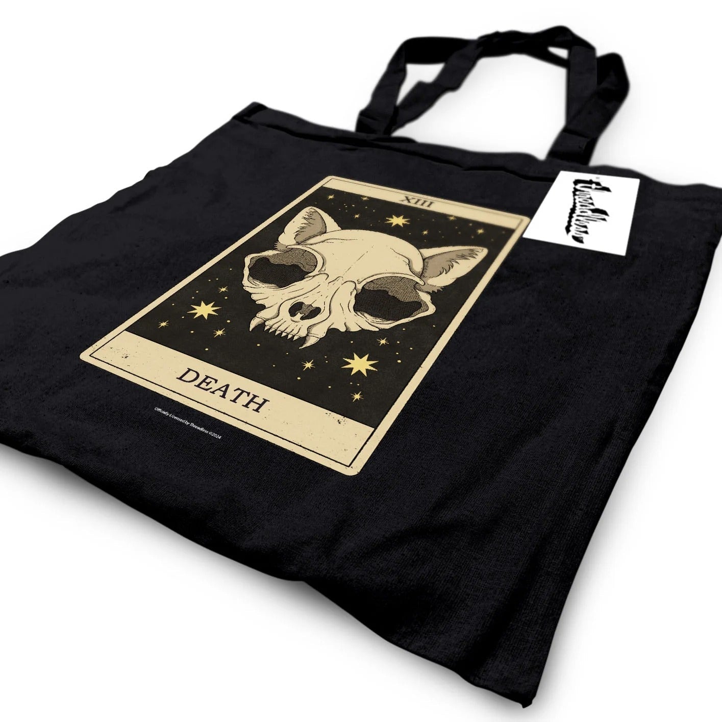 Thiago Correa (Death Tarot) Black Tote Bag Bags