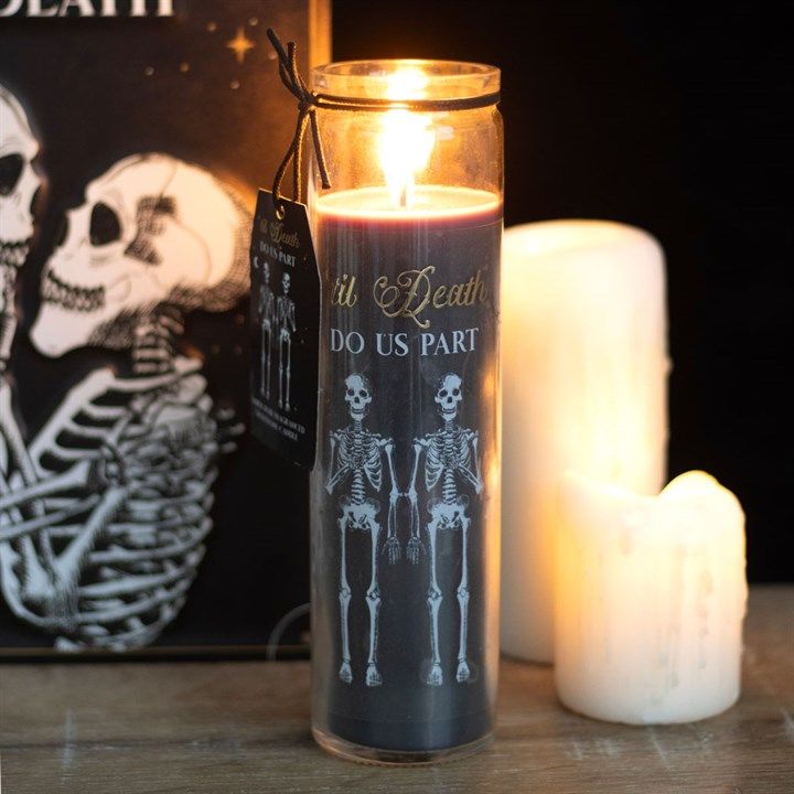 Til Death Do Us Part Amber Noir Tube Candle From Witch, Please!