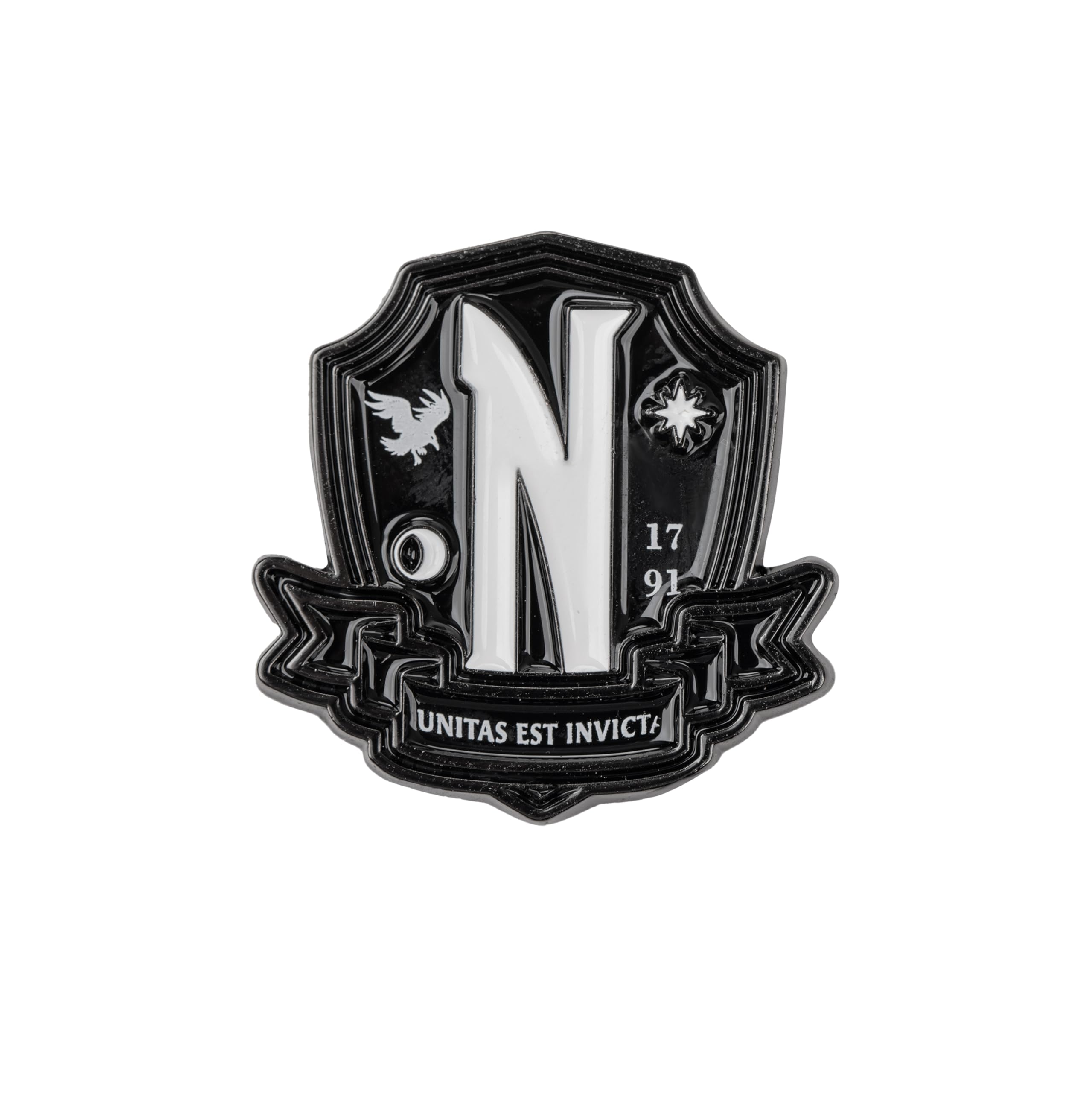 Wednesday Set Of 2 Pin Badge-Nevermore Academy