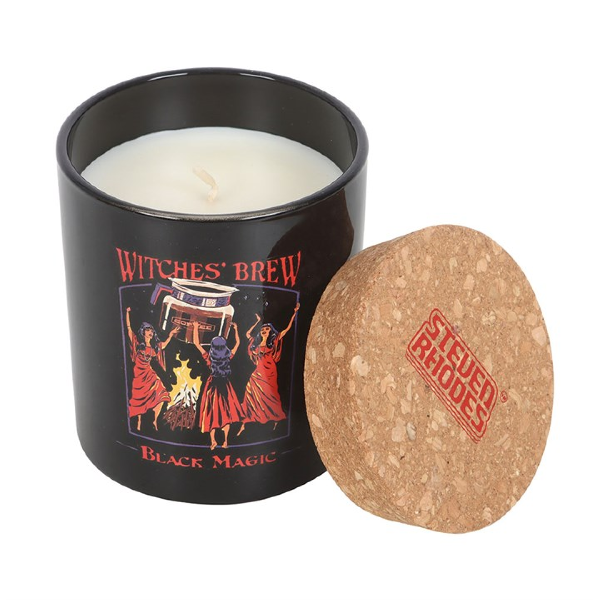 Witches’ Brew Oat Milk Latte Candle by Steven Rhodes
