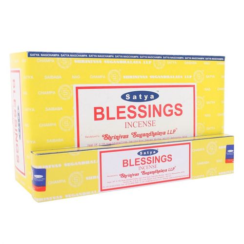 12 Packs of Blessings Incense Sticks by Satya From Witch, Please!