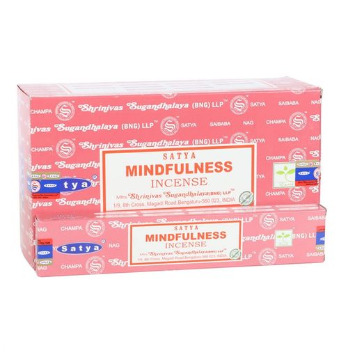 12 Packs of Mindfulness Incense Sticks by Satya From Witch, Please!