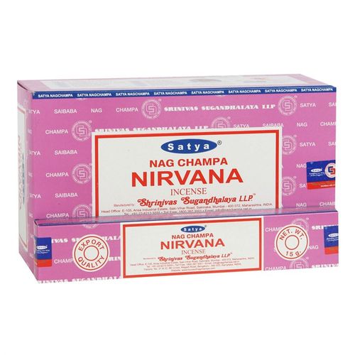 12 Packs of Nirvana Incense Sticks by Satya From Witch, Please!