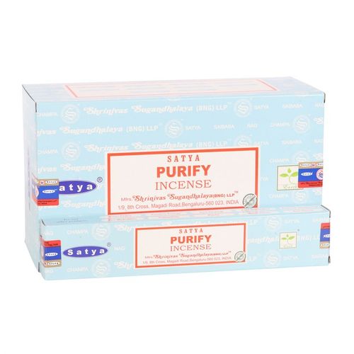 12 Packs of Purify Incense Sticks by Satya From Witch, Please!