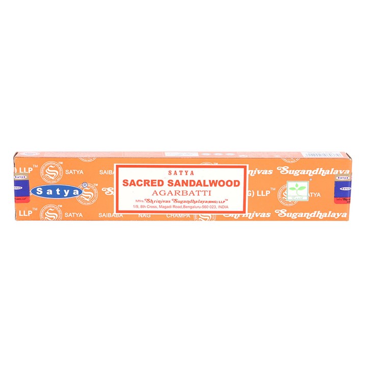 12 Packs of Sacred Sandalwood Incense Sticks by Satya From Witch, Please!