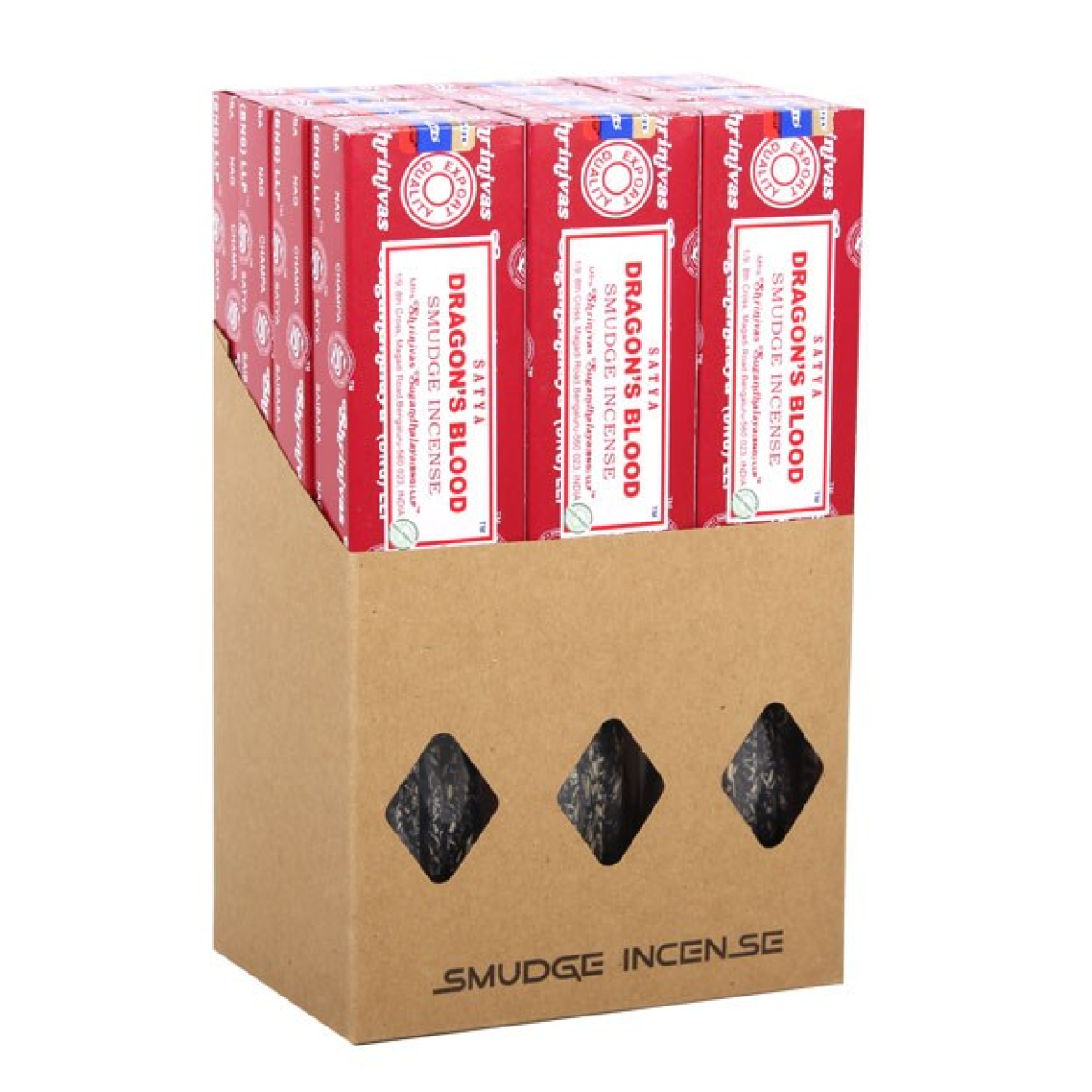 12 Packs of Satya Dragon’s Blood Smudge Incense 25g