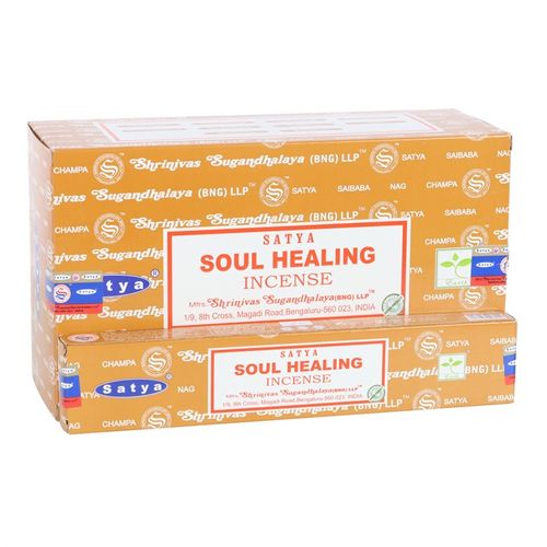 12 Packs of Soul Healing Incense Sticks by Satya From Witch, Please!
