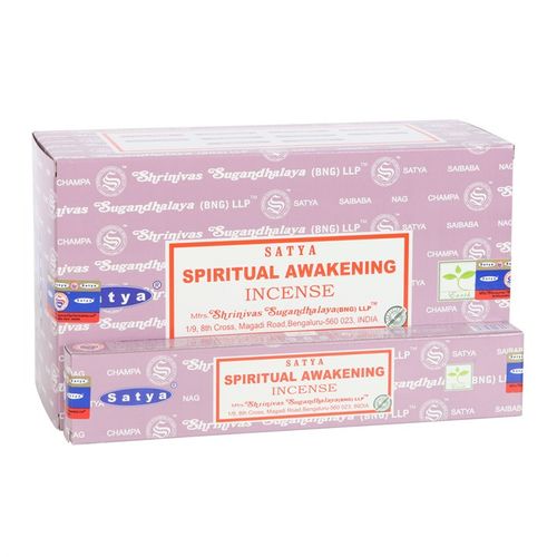 12 Packs of Spiritual Awakening Incense Sticks by Satya From Witch, Please!