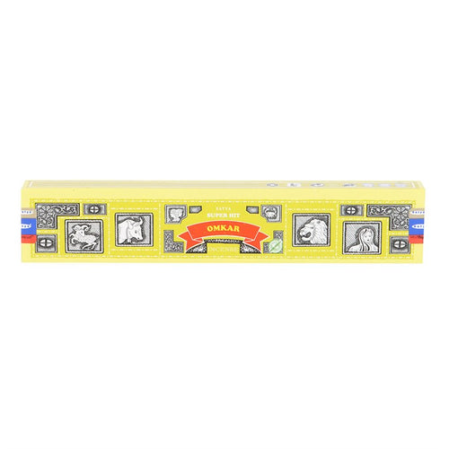 12 Packs of Superhit Omkar Incense Sticks by Satya