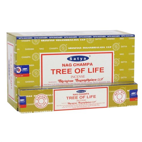 12 Packs of Tree of Life Incense Sticks by Satya From Witch, Please!