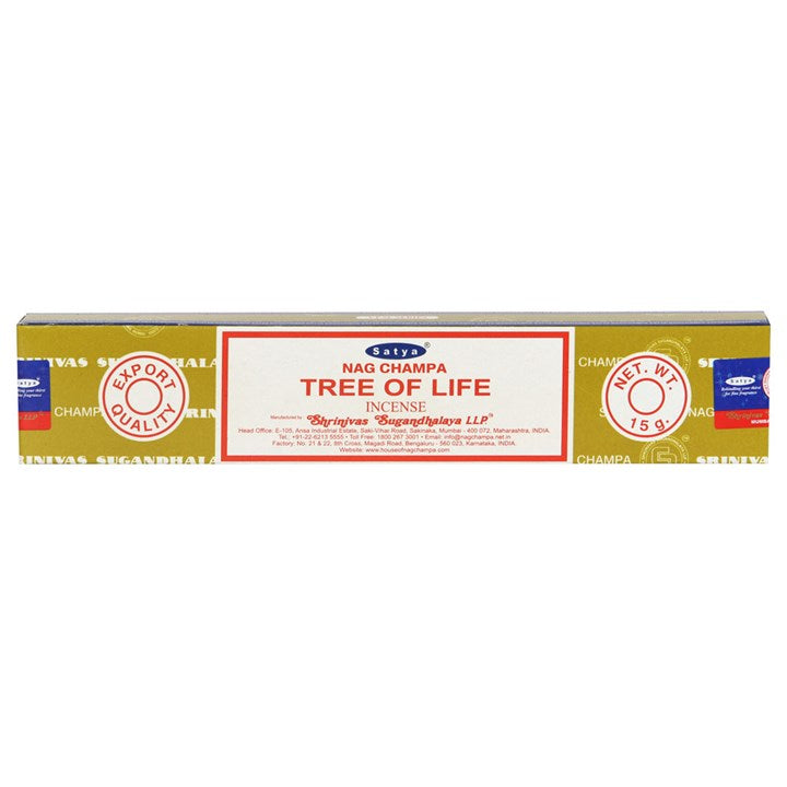 12 Packs of Tree of Life Incense Sticks by Satya From Witch, Please!