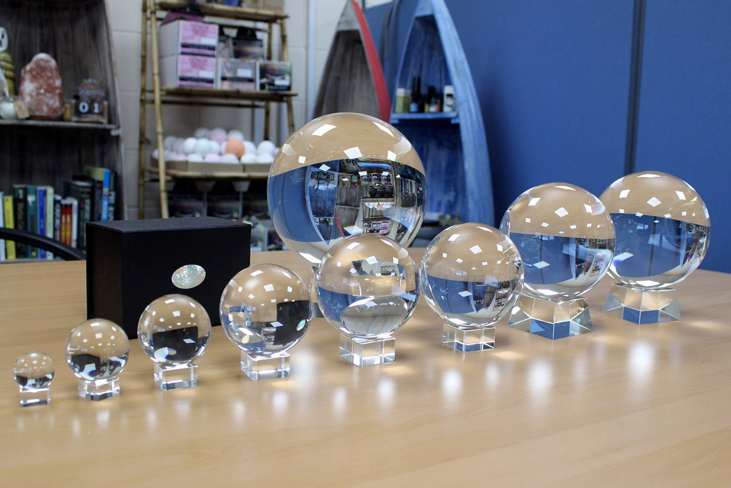 Crystal Ball on Stand 50mm From Witch, Please!