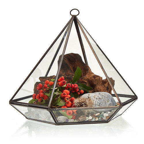 Glass Terrarium - Large Diamond From Witch, Please!
