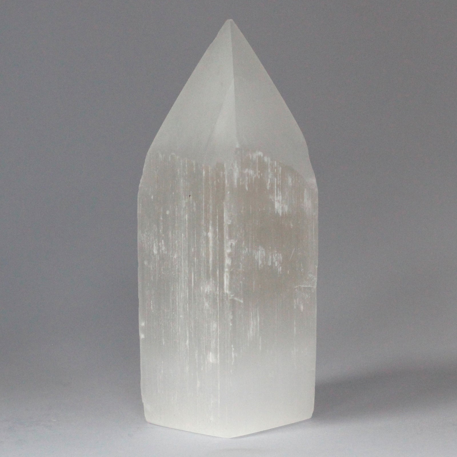 Selenite Pencil Point Tower - 15 cm From Witch, Please!