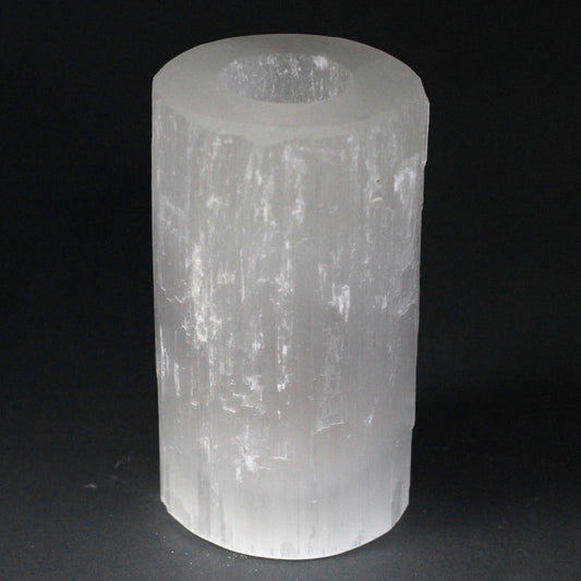 Selenite Cylinder Candle Holder - 15 cm From Witch, Please!