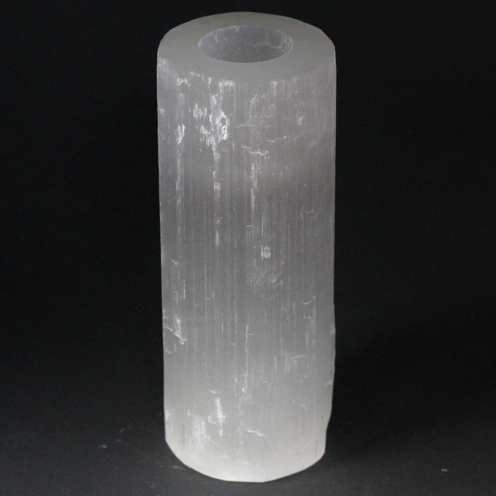 Selenite Cylinder Candle Holder - 20 cm From Witch, Please!
