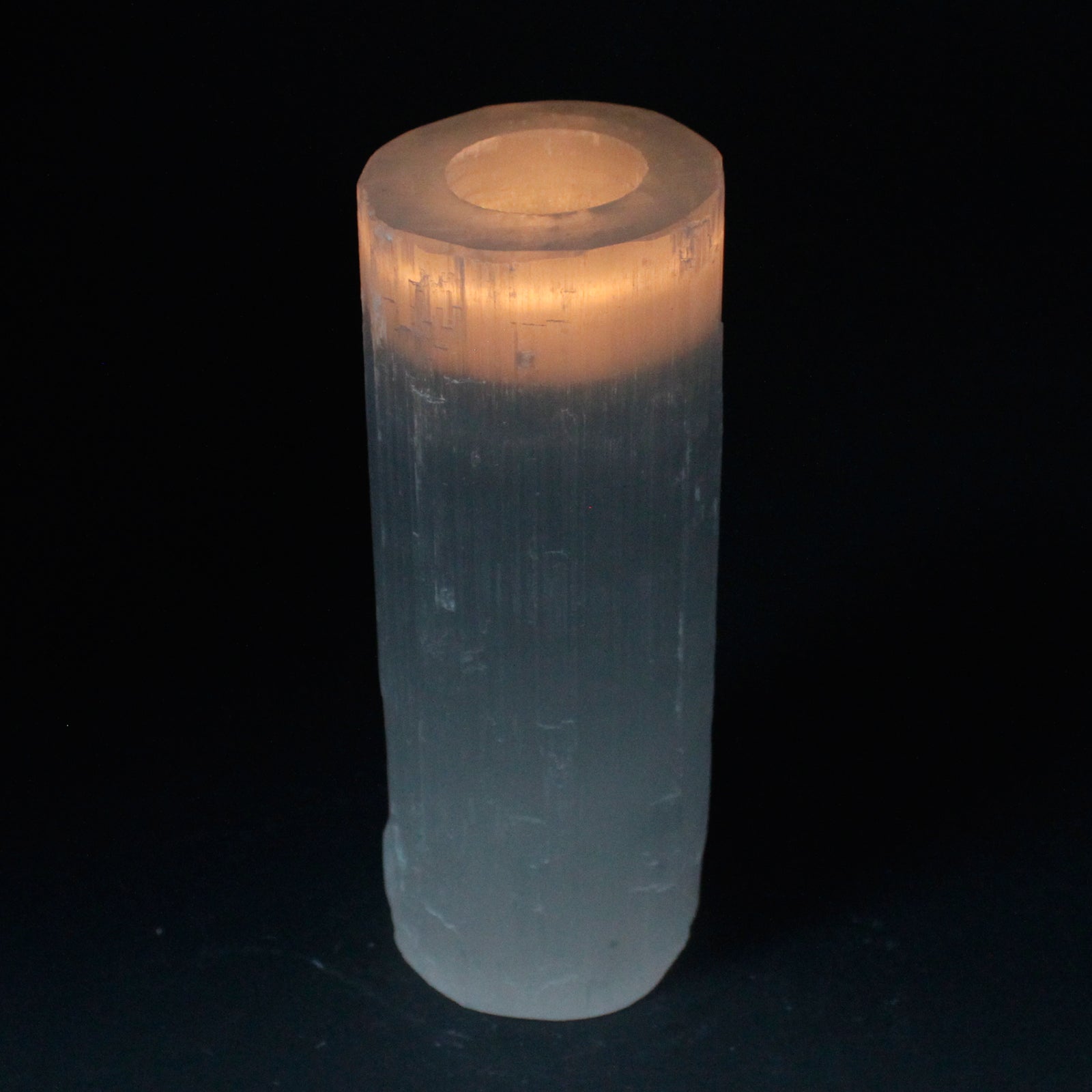 Selenite Cylinder Candle Holder - 20 cm From Witch, Please!