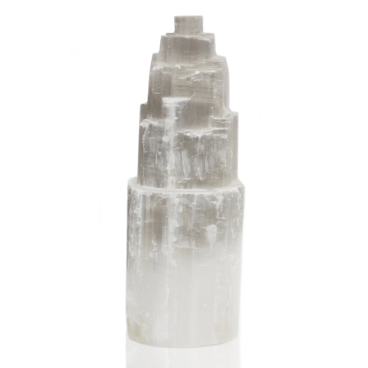 Natural Selenite Tower Lamp - 25 cm From Witch, Please!
