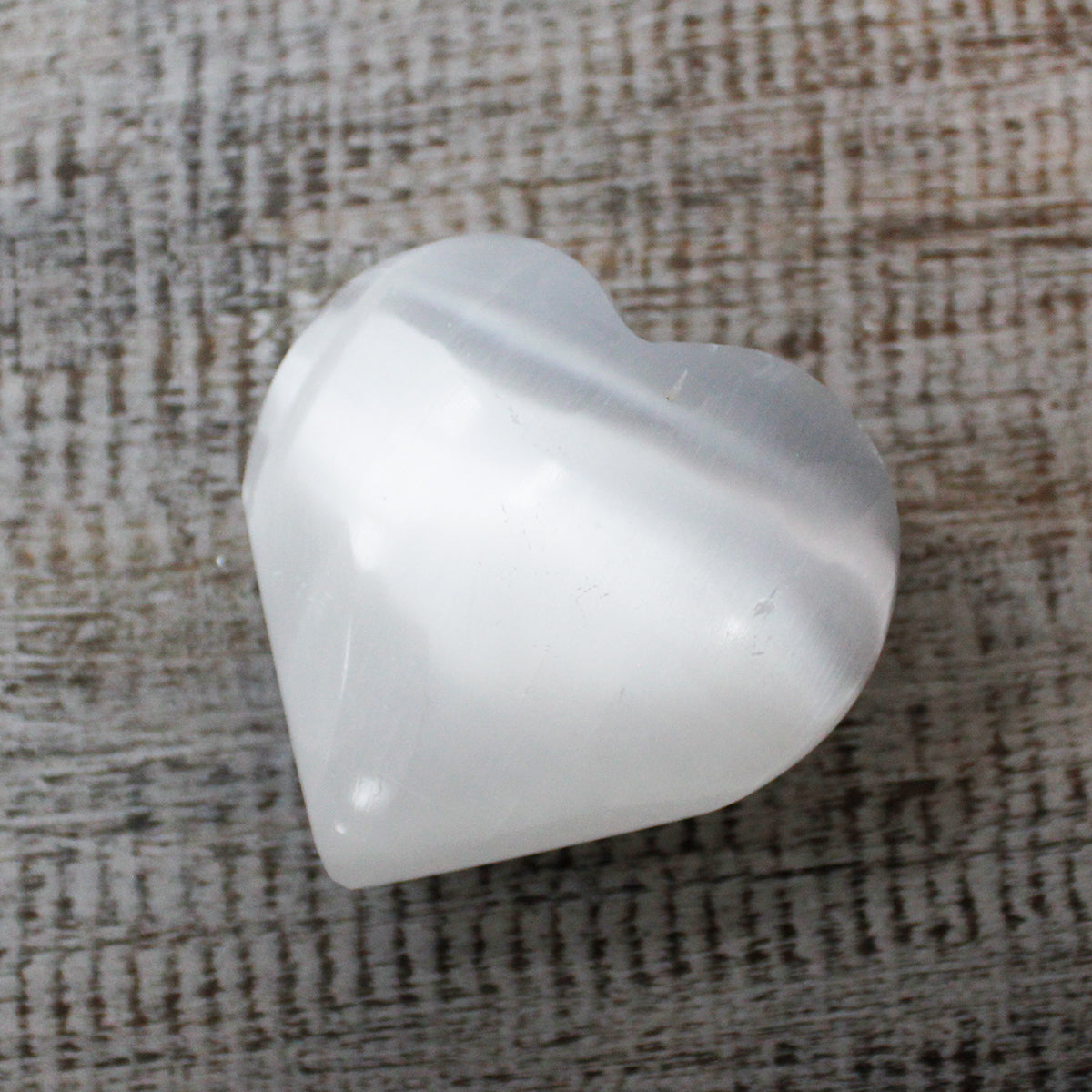 Selenite Heart - 5-6 cm From Witch, Please!